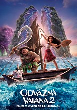 Odvážná Vaiana Plakát filmu Odvážná Vaiana